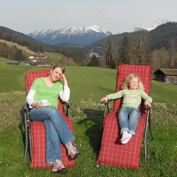 im Garten
